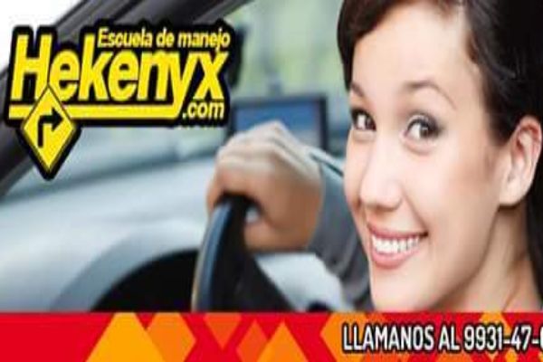 Escuela de Manejo Hekenyx en Villahermosa
