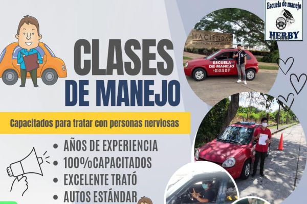 Escuela de Manejo Herbi en Villahermosa