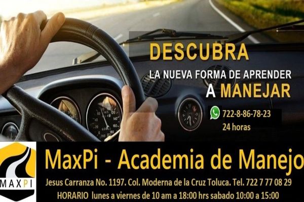 Escuela de Manejo MaxPi en Toluca