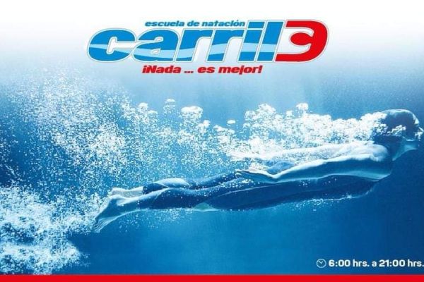 Escuela de Natación Carril 3 en Oaxaca